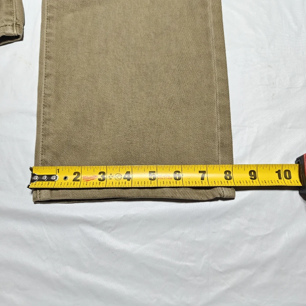 A.N.A. Women’s High-Rise Slim Staight Pants Size 16W Dusky Green Jeans.NWT
